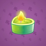 Love Candle #1242