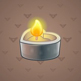 Love Candle #12502