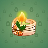Love Candle #1253 Love Candle #1253
