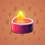Love Candle #12593