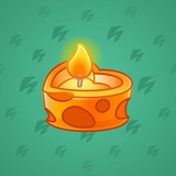 Love Candle #12609