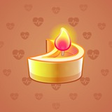 Love Candle #12645 Love Candle #12645