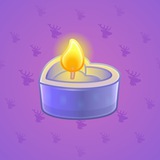 Love Candle #12702