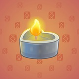 Love Candle #1273 Love Candle #1273