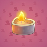 Love Candle #12877