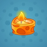 Love Candle #12928