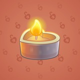 Love Candle #12952