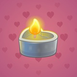 Love Candle #12962 Love Candle #12962