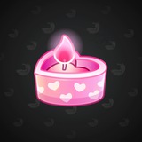 Love Candle #12987