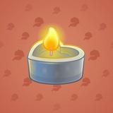 Love Candle #13145
