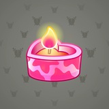 Love Candle #13346