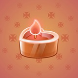 Love Candle #13383