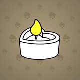 Love Candle #13499 Love Candle #13499