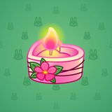 Love Candle #1352 Love Candle #1352