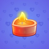 Love Candle #13801