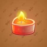 Love Candle #13897