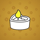 Love Candle #13949