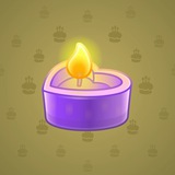 Love Candle #1416