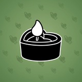Love Candle #1417 Love Candle #1417