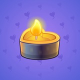 Love Candle #14383