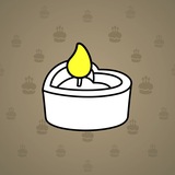 Love Candle #14550