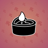 Love Candle #14620