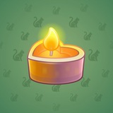 Love Candle #14680