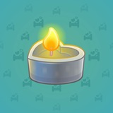 Love Candle #1505