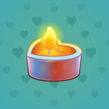 Love Candle #15126 Love Candle #15126