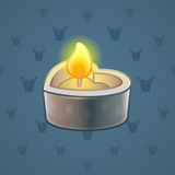 Love Candle #15136