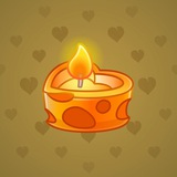 Love Candle #15375 Love Candle #15375