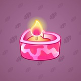 Love Candle #1557 Love Candle #1557