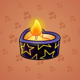 Love Candle #1626