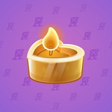 Love Candle #1668 Love Candle #1668