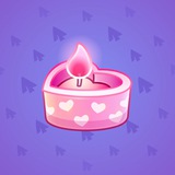 Love Candle #1690