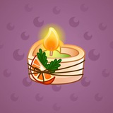 Love Candle #1693