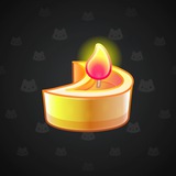 Love Candle #1707 Love Candle #1707