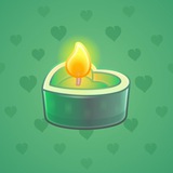 Love Candle #1731