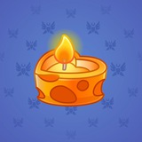 Love Candle #1815