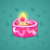 Love Candle #1850