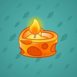 Love Candle #1981 Love Candle #1981