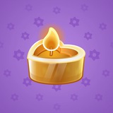 Love Candle #1990 Love Candle #1990