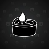 Love Candle #2044 Love Candle #2044