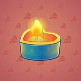 Love Candle #2056 Love Candle #2056
