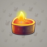 Love Candle #2239