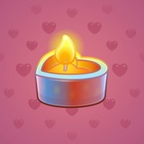 Love Candle #2367 Love Candle #2367