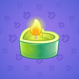 Love Candle #2502