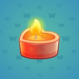 Love Candle #2574