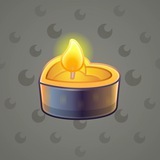 Love Candle #2596 Love Candle #2596