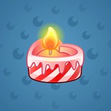 Love Candle #2614